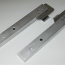 трёхвалковый сегментный электромеханический листогиб  RAS VENTIrounder - направляющие рейки для заготовок с профилем "питтсбургский" фальц