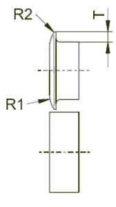 закладные ролики ZA для RAS 12.65  пара роликов на RAS 12.65 для подгиба кромки трубы вокруг уложенной проволоки