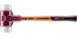 Молоток Simplex 50 мм с бойками из суперпластика 3007.050 Молоток Simplex Ø 50 мм (3007.050) со сменными бойками из суперпластика для широкого применения. 